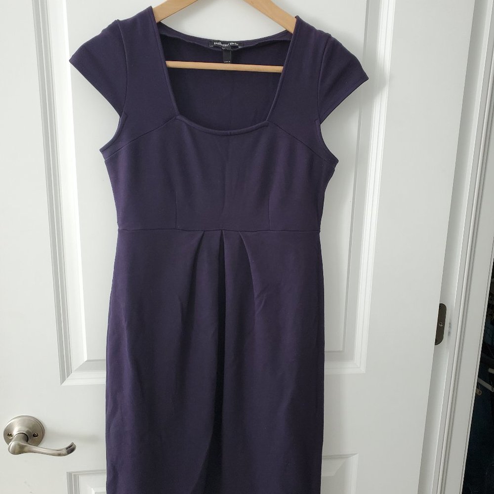 Isabella Oliver Farah Maternity Dress in Darkest Purple - Size 1